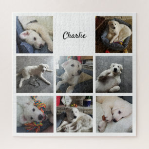 Quebra-cabeça Pet Photo Collage Montage Cachorro ou Gato