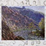 Quebra-cabeça Petite Creuse, luz do sol de Claude Monet<br><div class="desc">O Petite Creuse, Sunlight (1889), de Claude Monet, é uma pintura típica do impressionismo de arte. O rio Creuse percorre um vale com montanhas e árvores na natureza. Sobre o artista: Claude Monet (1840-1926) foi o fundador do movimento de pintura impressionista francês, com a maioria de suas pinturas no estilo...</div>