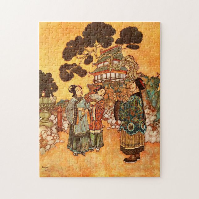 Quebra-cabeça Phoenix por Edmund Dulac (Vertical)