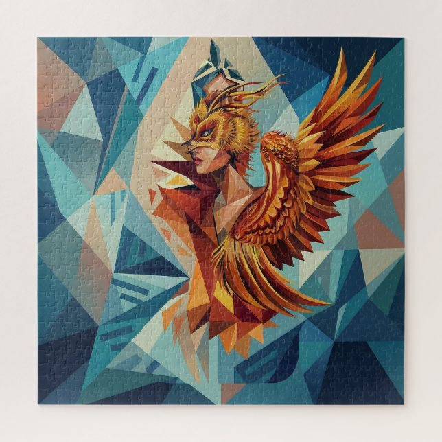 Quebra-cabeça Phoenix Rise – 676-Piece Phoenix Art Puzzle (Vertical)