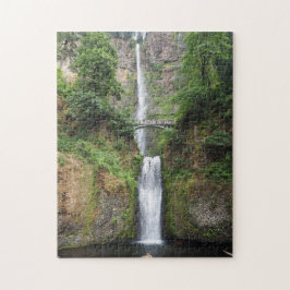 Quebra-cabeça Photo do Oregon Multnomah Falls