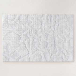 Quebra-cabeça piada de brincadeira de duro de papel branco engor