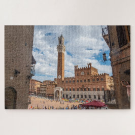 Quebra-cabeça Piazza del Campo de Siena, Toscana, Itália