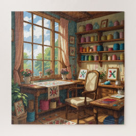 Quebra-cabeça Piece by Piece-Stitch by Stitch Puzzle for Crafter