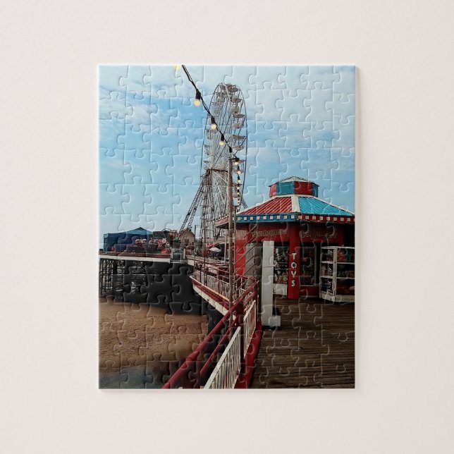Quebra-cabeça Pier de Blackpool (Vertical)