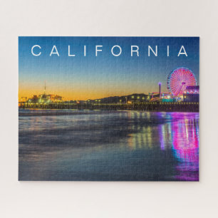 Quebra-cabeça Píer de Santa Mônica Los Angeles, Califórnia