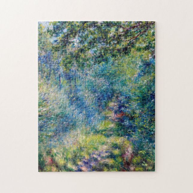 Quebra-cabeça Pierre-Auguste Renoir - Caminho na Floresta (Vertical)