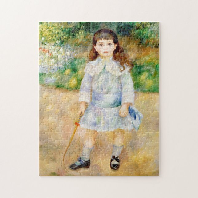 Quebra-cabeça Pierre-Auguste Renoir - Criança com um chicote (Vertical)
