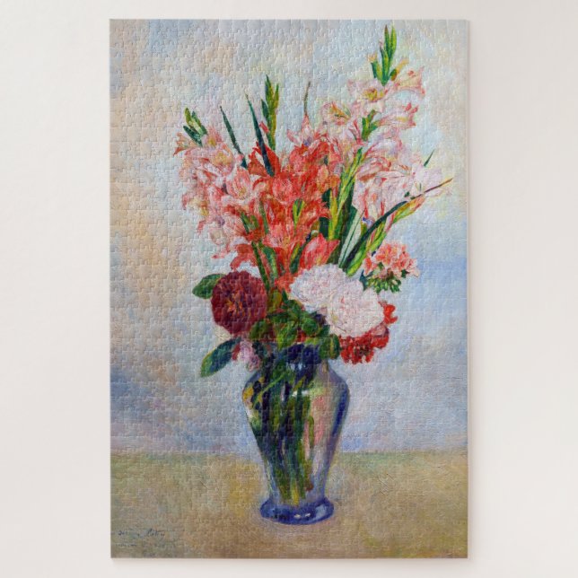 Quebra-cabeça Pierre-Auguste Renoir - Gladíolos (Vertical)