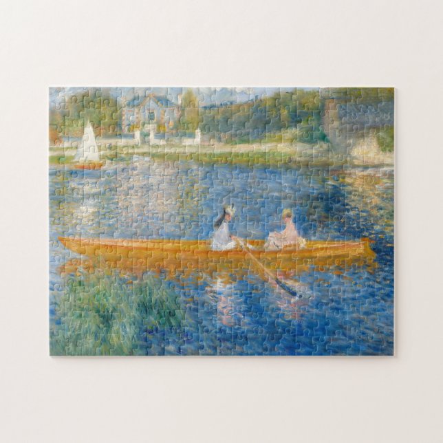 Quebra-cabeça Pierre-Auguste Renoir - O Skiff (Horizontal)