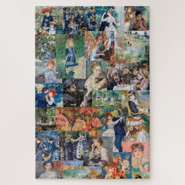 Quebra-cabeça Pierre-Auguste Renoir - Obras-primas (Vertical)