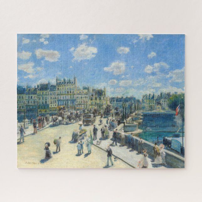 Quebra-cabeça Pierre-Auguste Renoir - Paris, Pont-Neuf (Horizontal)