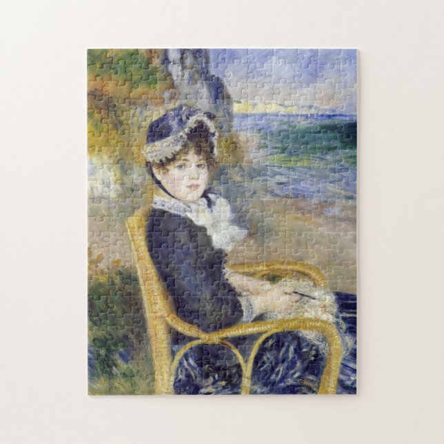 Quebra-cabeça Pierre-Auguste Renoir - Pelo Mar (Vertical)