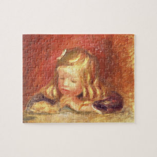 Quebra-cabeça Pierre um Coco de Renoir na mesa