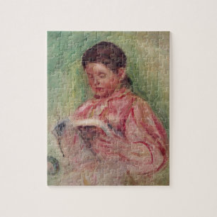 Quebra-cabeça Pierre uma leitura da mulher de Renoir