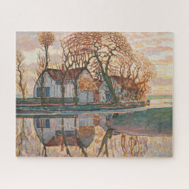 Quebra-cabeça Piet Mondrian - Fazenda Perto de Duivendrecht