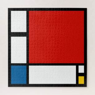 Quebra-cabeça Piet Mondrian, Grande Composição ii