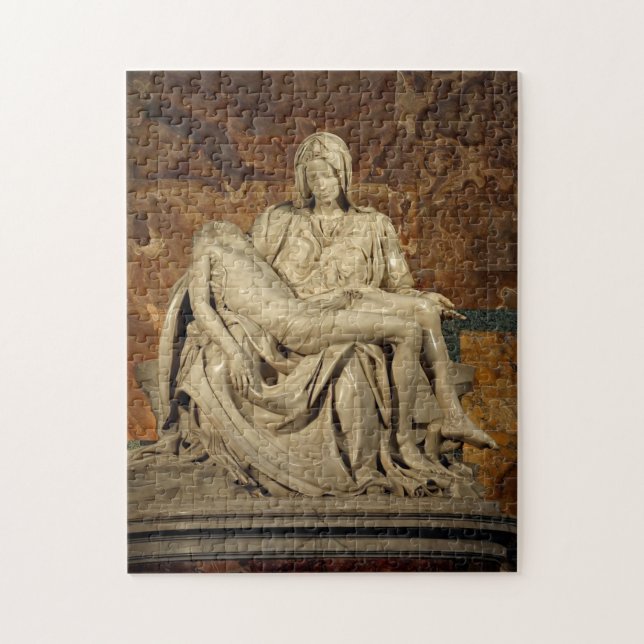 Quebra-cabeça Pieta de Michelangelo (Vertical)