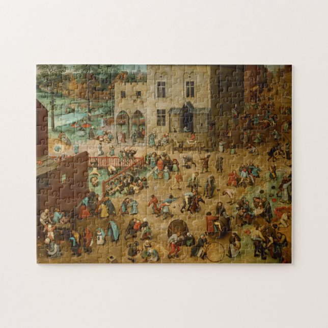 Quebra-cabeça Pieter Bruegel, o Velho - Jogos Infantis (Horizontal)
