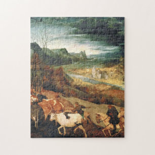 Quebra-cabeça Pieter Bruegel, O Velho - O Regresso Da Herd