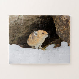 Quebra-cabeça Pika na neve
