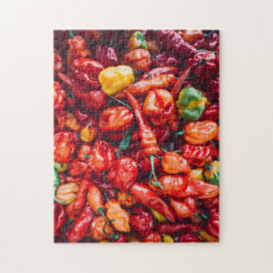 Quebra-cabeça Pilha de Peppers Red Chili