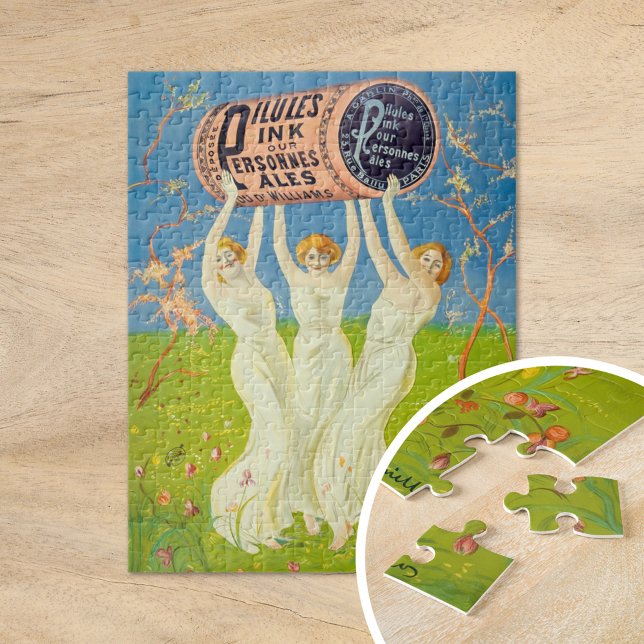 Quebra-cabeça Pílulas rosa para Pessoas pálidas | Leonetto Cappi (Criador carregado)