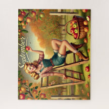 Pin-up de Colheita de Setembro
