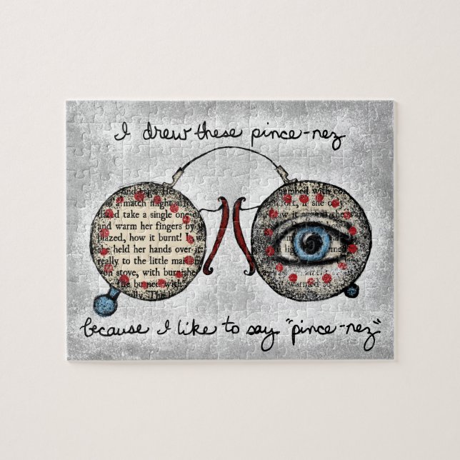 Quebra-cabeça Pince-Nez Jigsee (Horizontal)