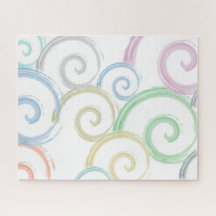 Pincéis legal, modernos, de cor de água de ondas