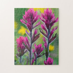 Quebra-cabeça Pincel de Pintura Lavanda