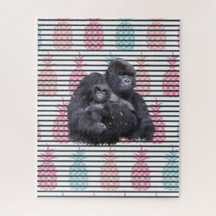 Quebra-cabeça Pineapple Gorilla Baby Gorilla
