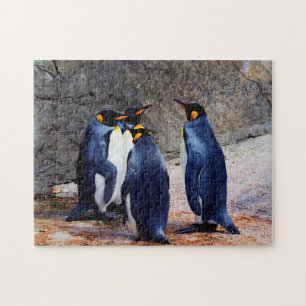 Quebra-cabeça pinguim