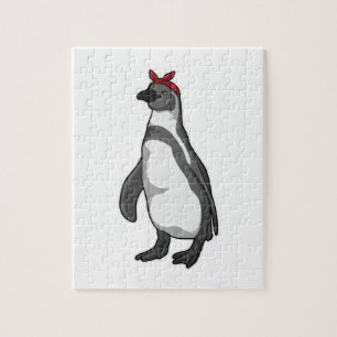 Quebra-cabeça Pinguim com Bandana