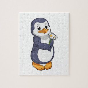 Quebra-cabeça Pinguim com Daisy