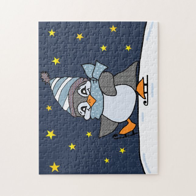 Quebra-cabeça Pinguim Pequeno (Vertical)