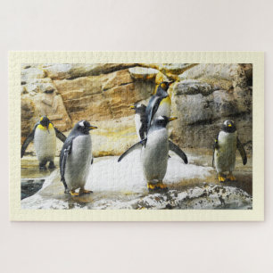 Quebra-cabeça Pinguins