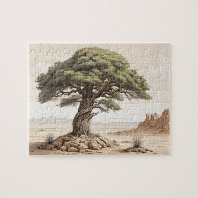 Quebra-cabeça pinheiro afegão (Horizontal)