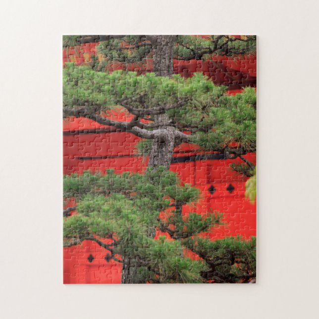 Quebra-cabeça Pinheiro Bonsai (Vertical)