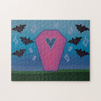 Quebra-cabeça Pink Coffin