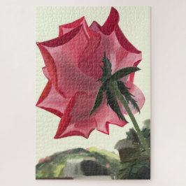 Quebra-cabeça Pink Rose Puzzle