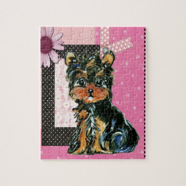 QUEBRA-CABEÇA PINK YORKIE POO (Vertical)