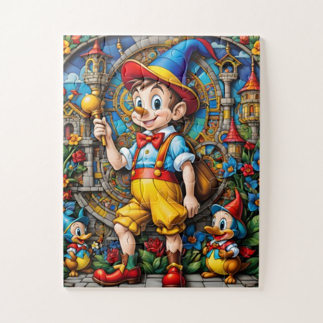Quebra-cabeça Pinnochio (Vertical)