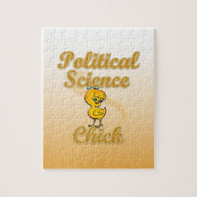 Quebra-cabeça Pintinho de Ciência Política (Vertical)