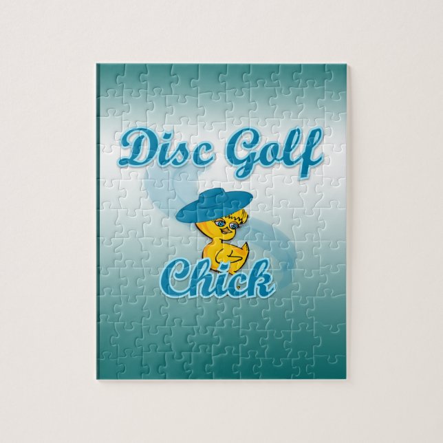 Quebra-cabeça Pintinho de Golf de Disco nº 3 (Vertical)