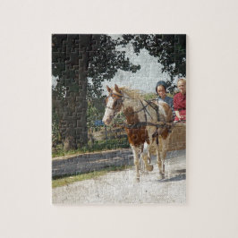 Quebra-cabeça Pinto e crianças em escuta