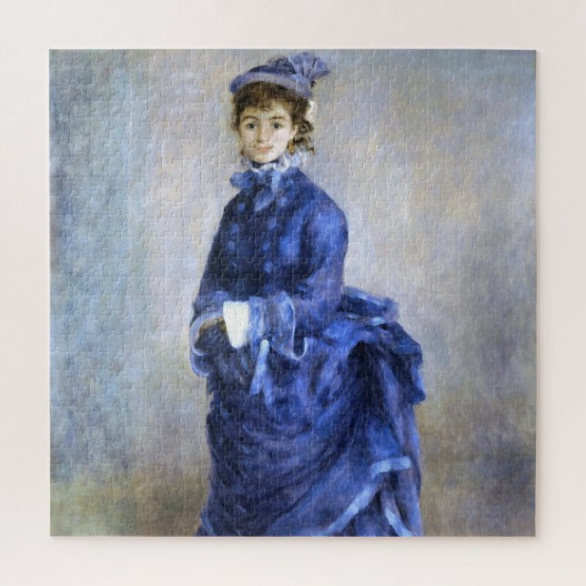 Quebra-cabeça Pintor impressionista de Lady Parisienne Renoir (Vertical)