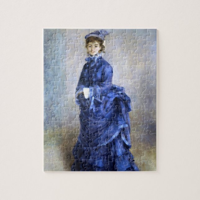 Quebra-cabeça Pintor impressionista de Lady Parisienne Renoir (Vertical)