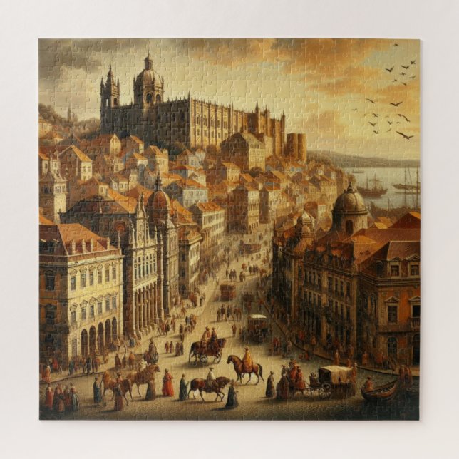Quebra-cabeça Pintura a óleo do Renascimento (Vertical)
