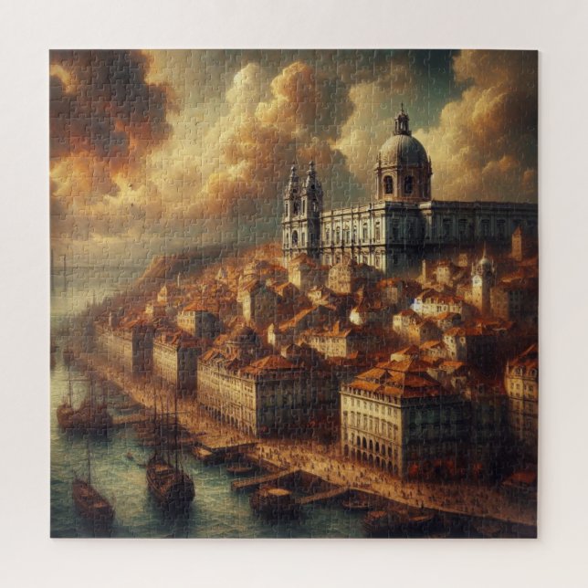 Quebra-cabeça Pintura a óleo do Renascimento (Vertical)